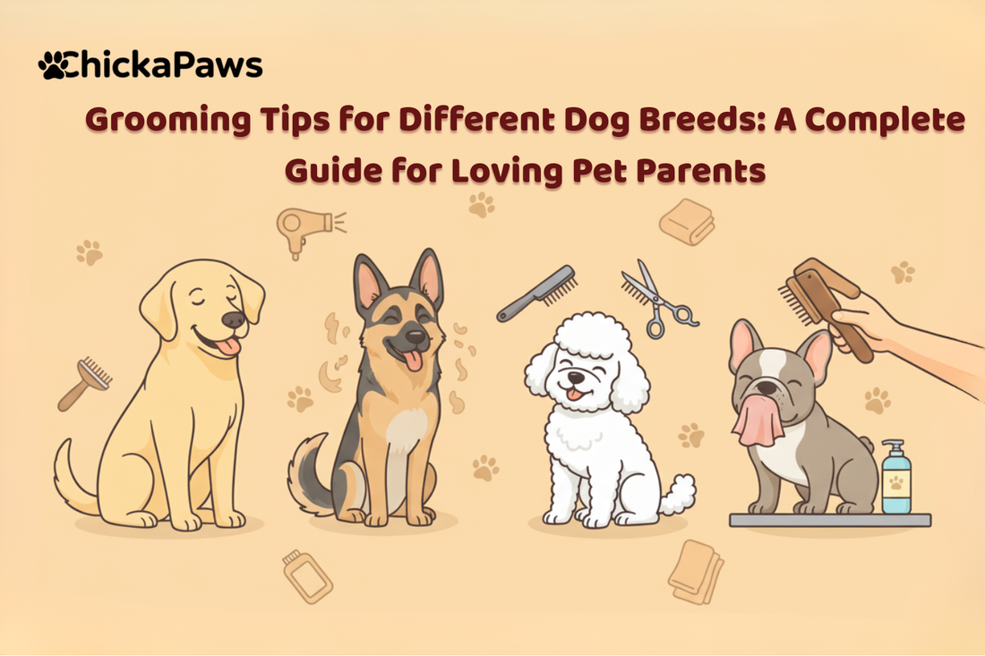 🐾 Grooming Tips for Different Dog Breeds: A Complete Guide for Loving Pet Parents