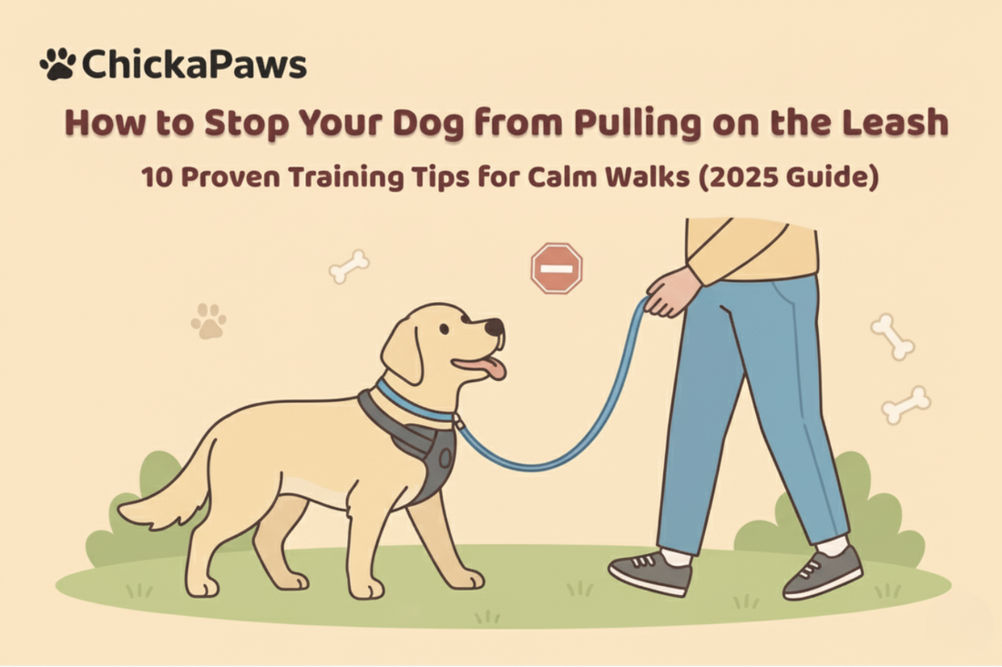 🐕 How to Stop Your Dog from Pulling on the Leash: 10 Proven Training Tips (2025 Guide)