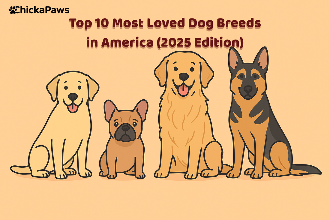 🐾 Top 10 Most Loved Dog Breeds in America (2025 Edition): A Heartfelt Guide for Future Pet Parents