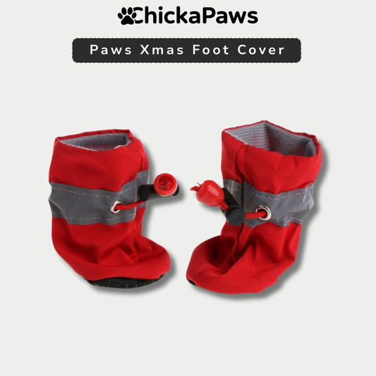 Paws Xmas Foot Cover